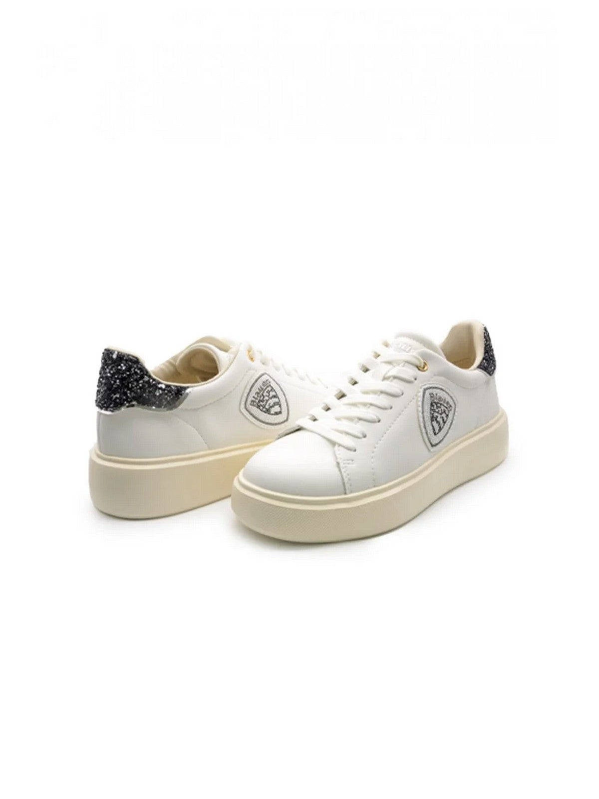 BLAUER Sneaker Donna VENUS F4VENUS01/GLI WHI/BLK Bianco gioboutiqueweb