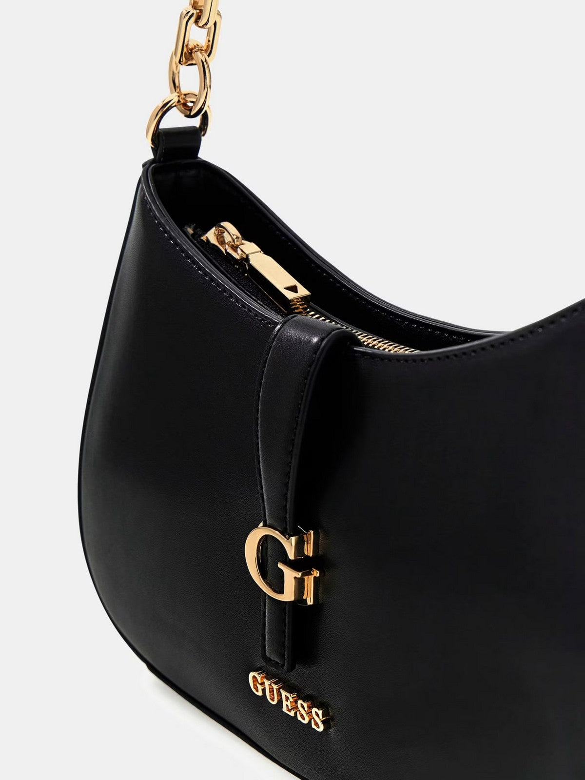 GUESS Borsa Donna CARRIE TOP ZIP SHOULDER BAG HWVG98 96180 BLA BLACK