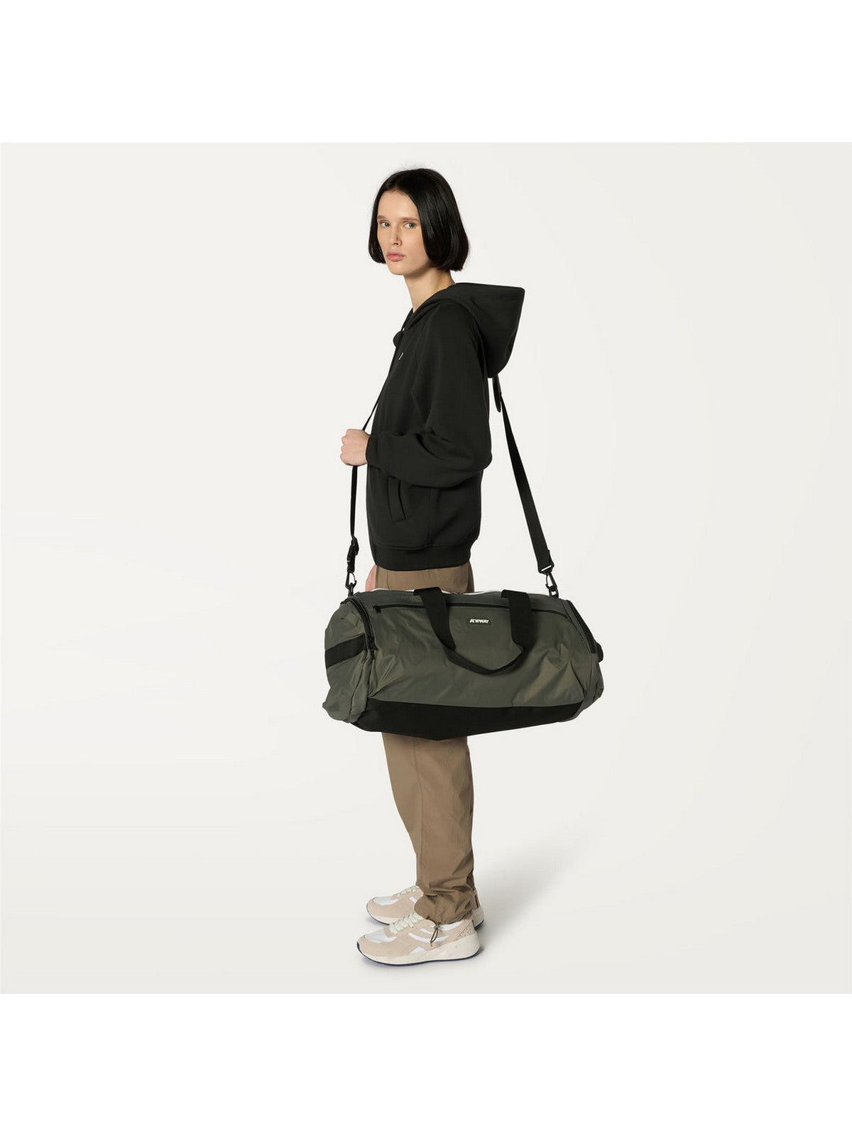 K-WAY Borsa Unisex adulto MAREVILLE M K8116VW WMR Verde