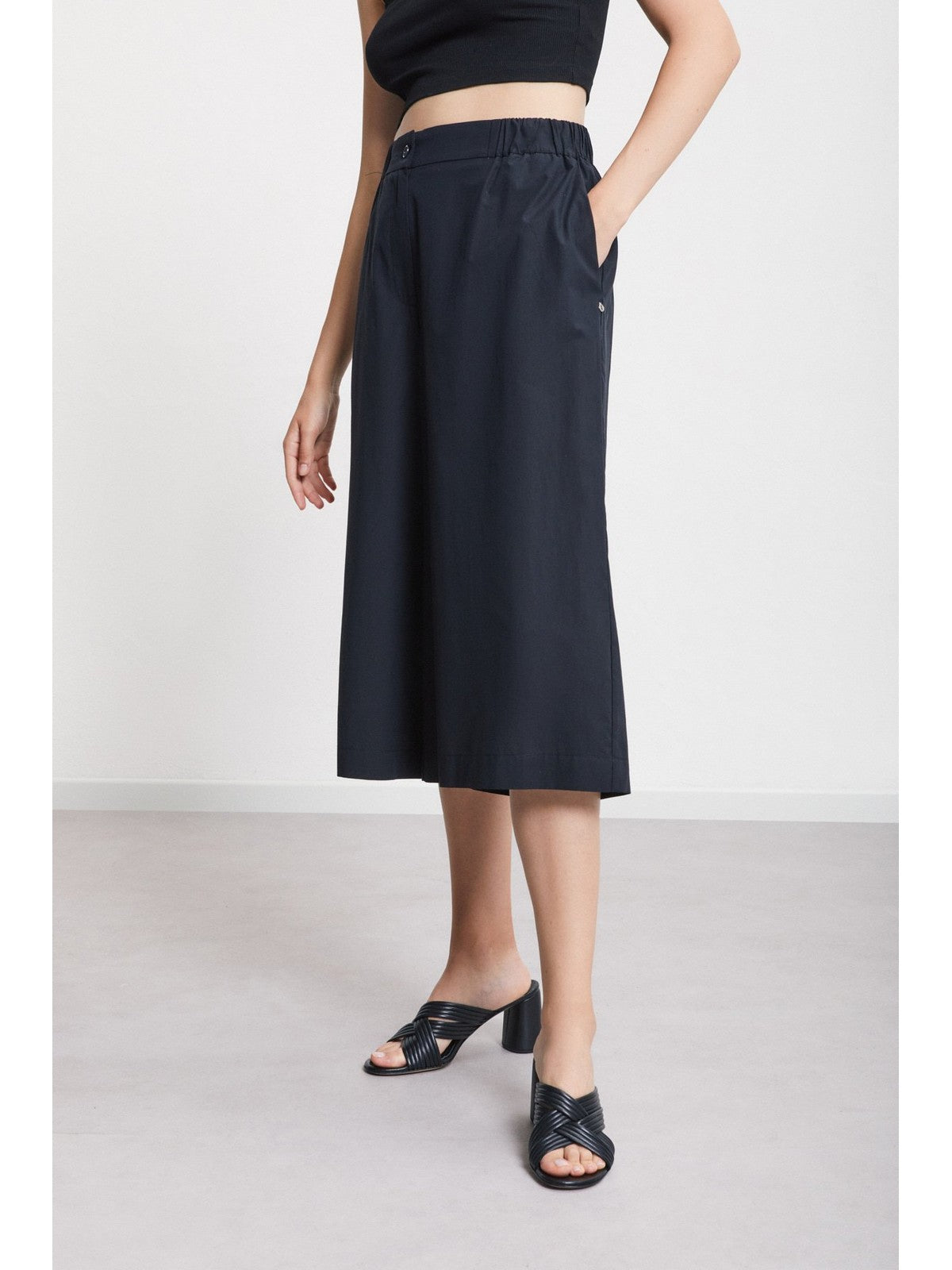 OTTOD'AME Pantalone Donna  DP9853 1920 Nero