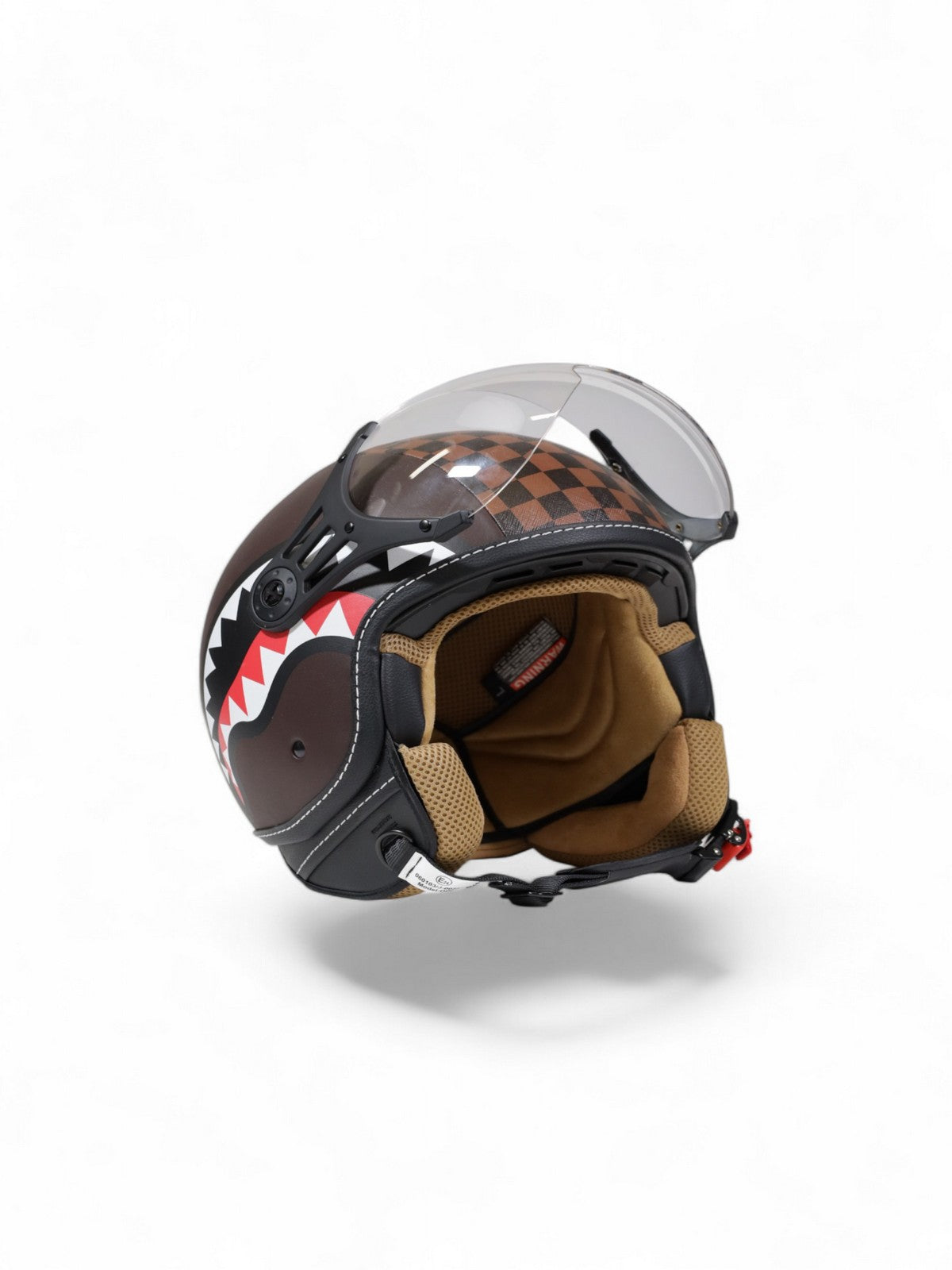SPRAYGROUND Casco Uomo SHARKS IN PARIS HELMET OP01BROWN MARRONE