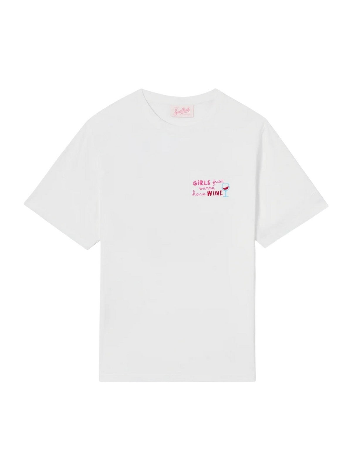 MC2 SAINT BARTH T-shirt Donna  EMILIE 09624L GIRLS JUST WINE 01N EMB