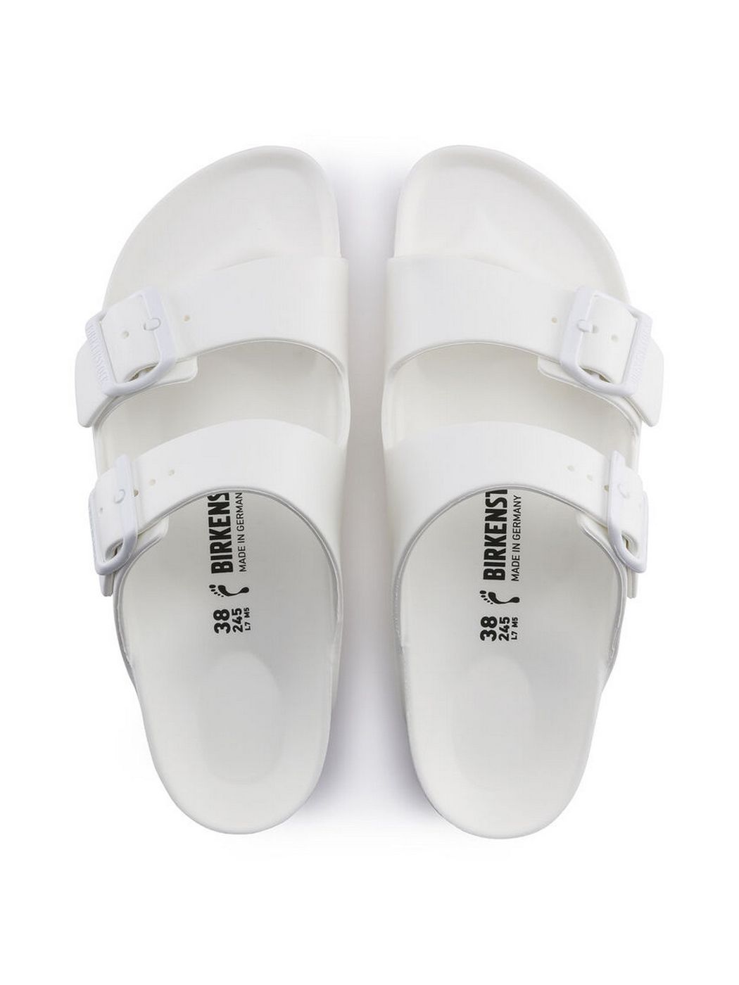 BIRKENSTOCK Sandale Femme Arizona 129443 Blanc