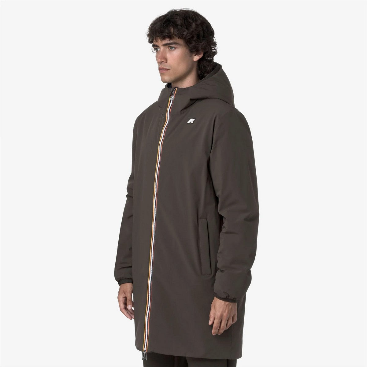 K-WAY Herrenjacke JACOB ST WARM DOUBLE K6128WW B3A Schwarz Oliv - Blau D