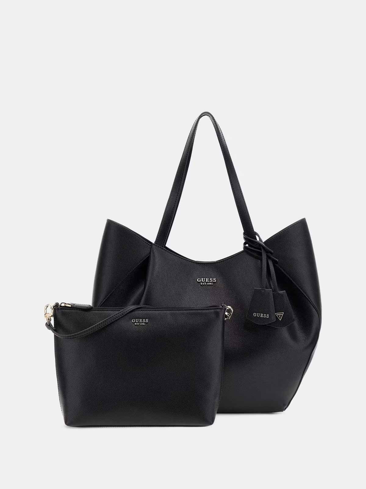 GUESS Borsa Donna AMORETTE 2 IN 1 TOTE HWBG78 98240 BLA BLACK