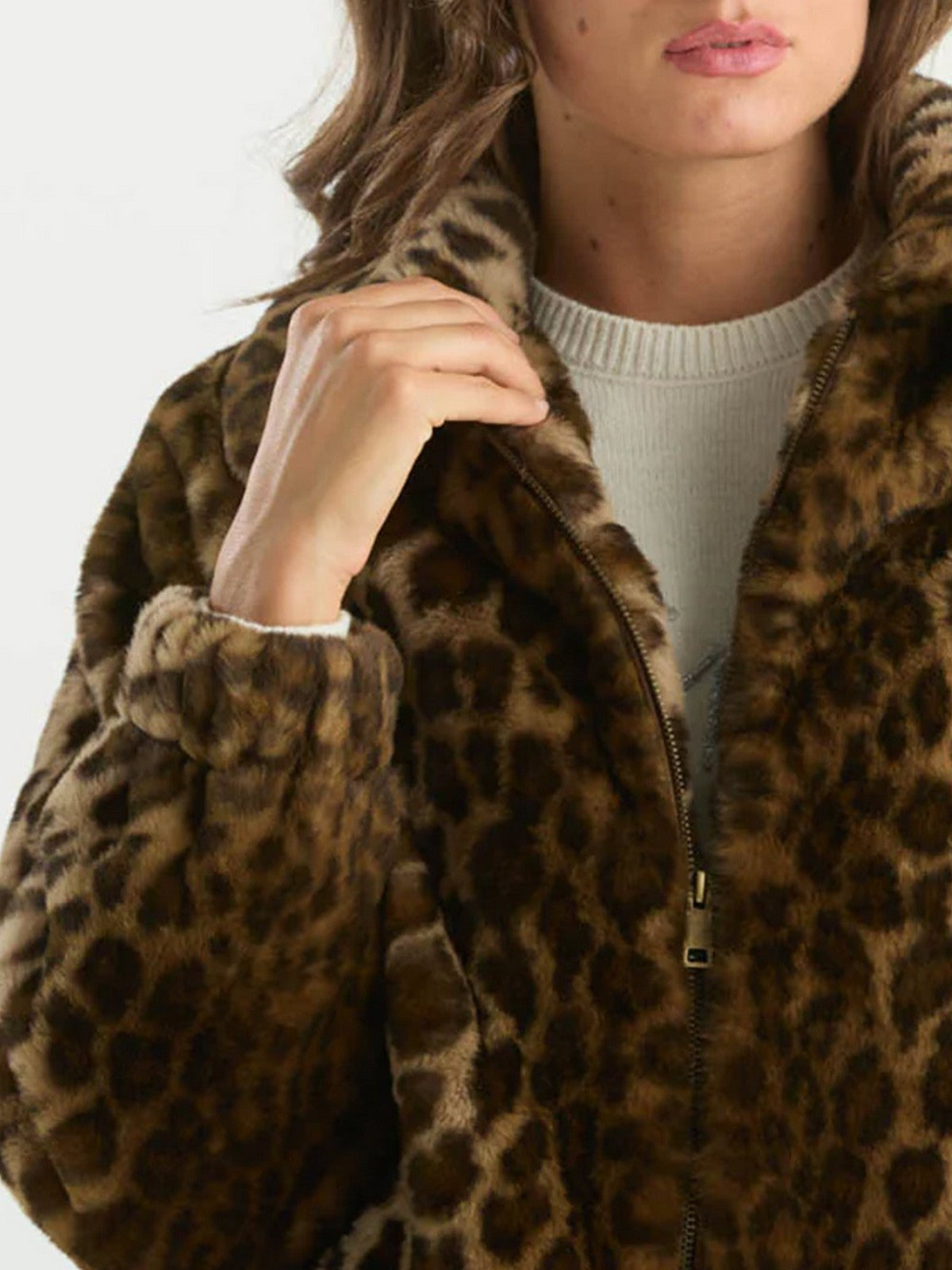 MC2 SAINT BARTH Pelliccia Donna  AVELINE FUR 00189I LEOPARDY 1910