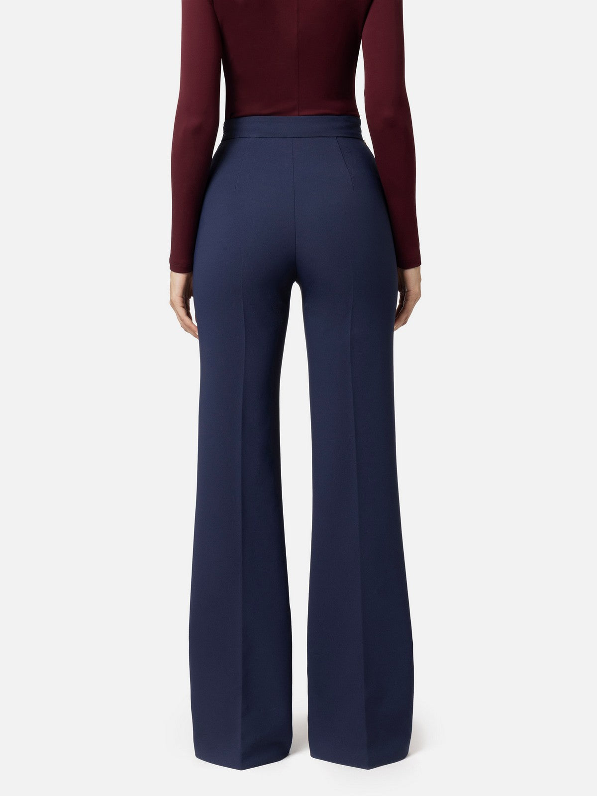 ELISABETTA FRANCHI Pat3546e2 B75 blue trousers