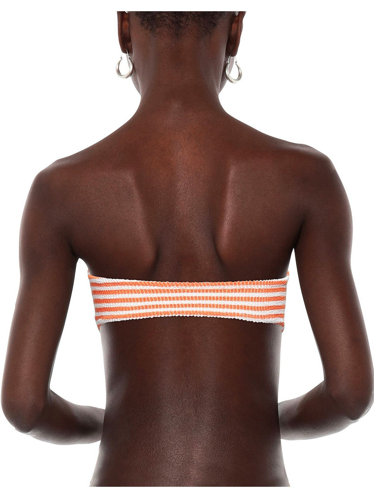 MC2 SAINT BARTH Swimsuit Woman Band YULIA W 00123B Orange