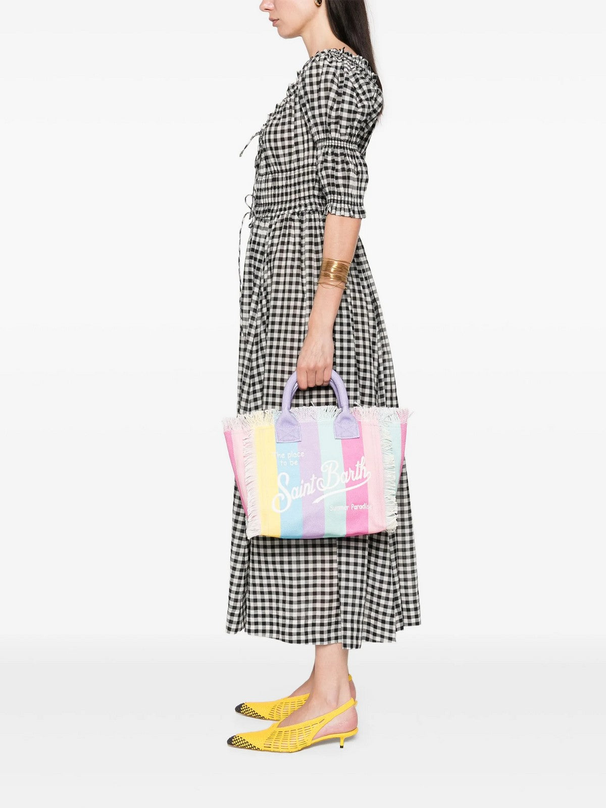 MC2 SAINT BARTH Borsa Donna  COLETTE 03282H STRIPES POP V MULTIC EMB gioboutiqueweb