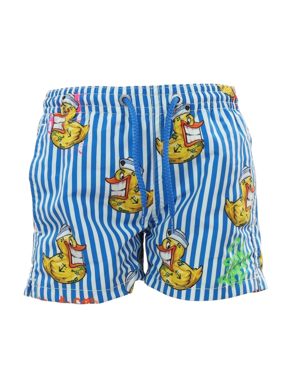 MC2 Saint Barth Costume de salle de bain Enfants et garçons Jean 03194f Bleu