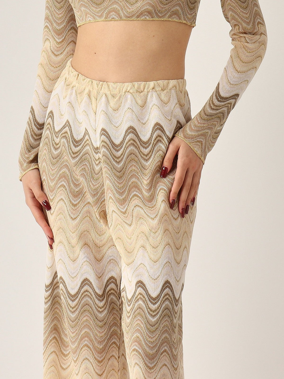 MC2 SAINT BARTH Pantalone Donna  AMALIA 02022L RACHEL SEA WAVE 11
