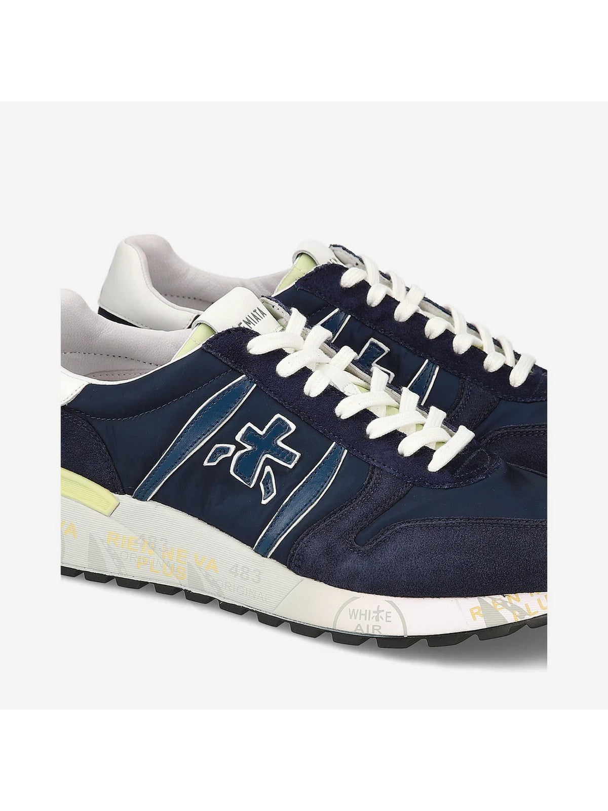 Verliehen Männer Sneaker Lander Var 6634 Blau