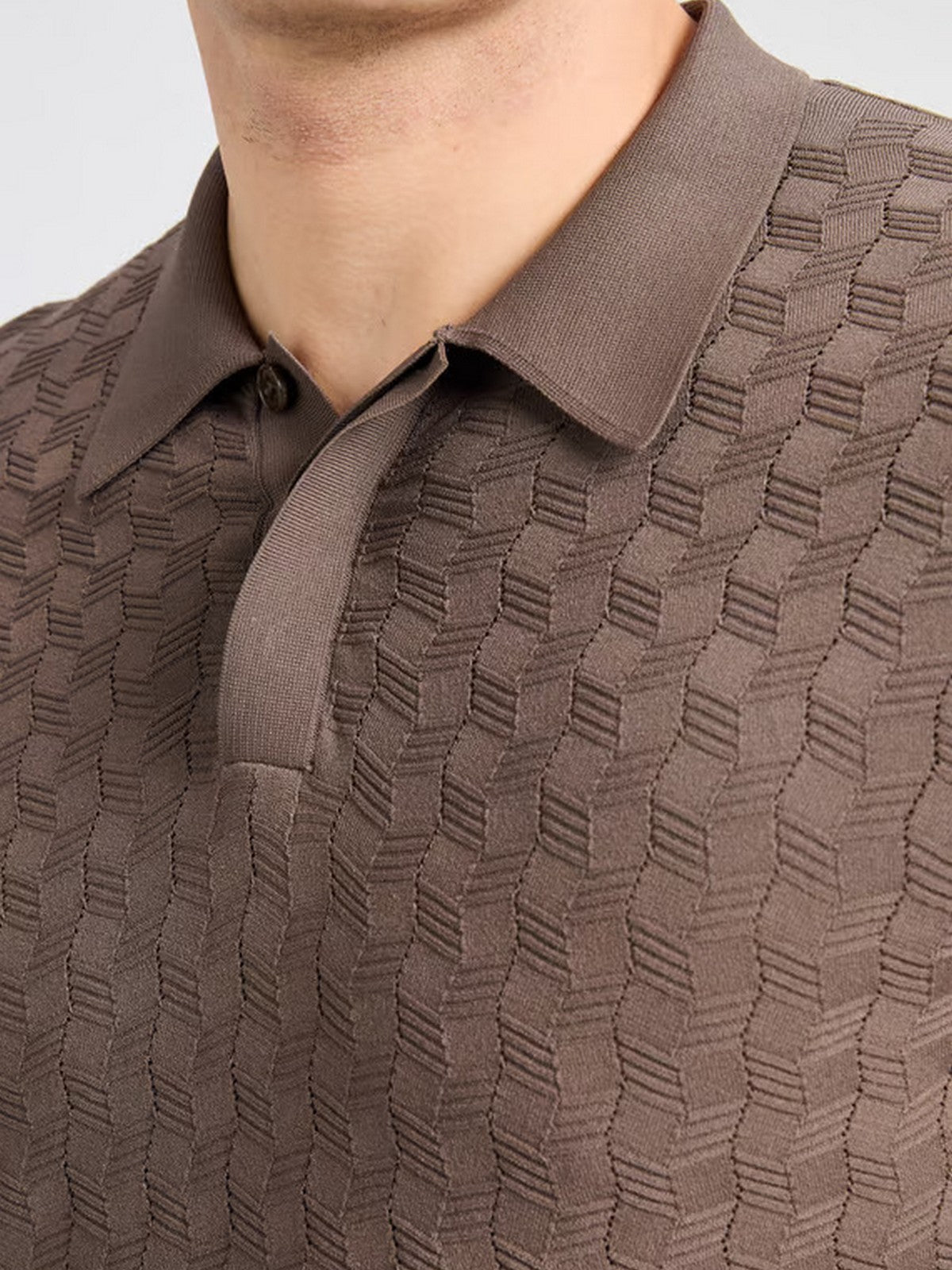 EMPORIO ARMANI Polo Uomo  EM001570 AF14853 F6056 Marrone gioboutiqueweb