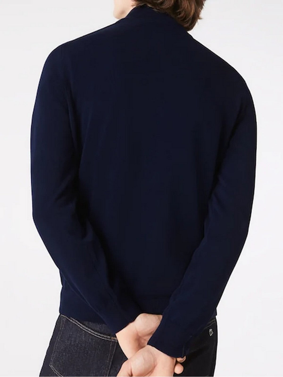 SWEATER MAN LACOSTE AH1980 166 BLUE