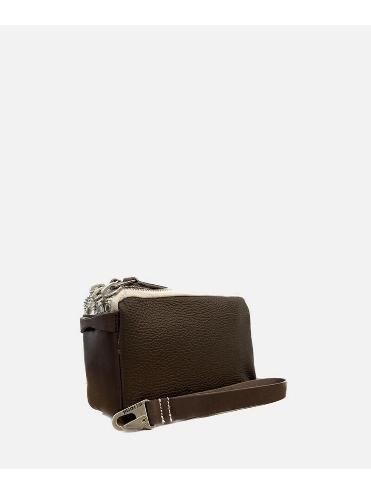 Manikomio dsgn clutch bag man borbello clutch PM05 brown