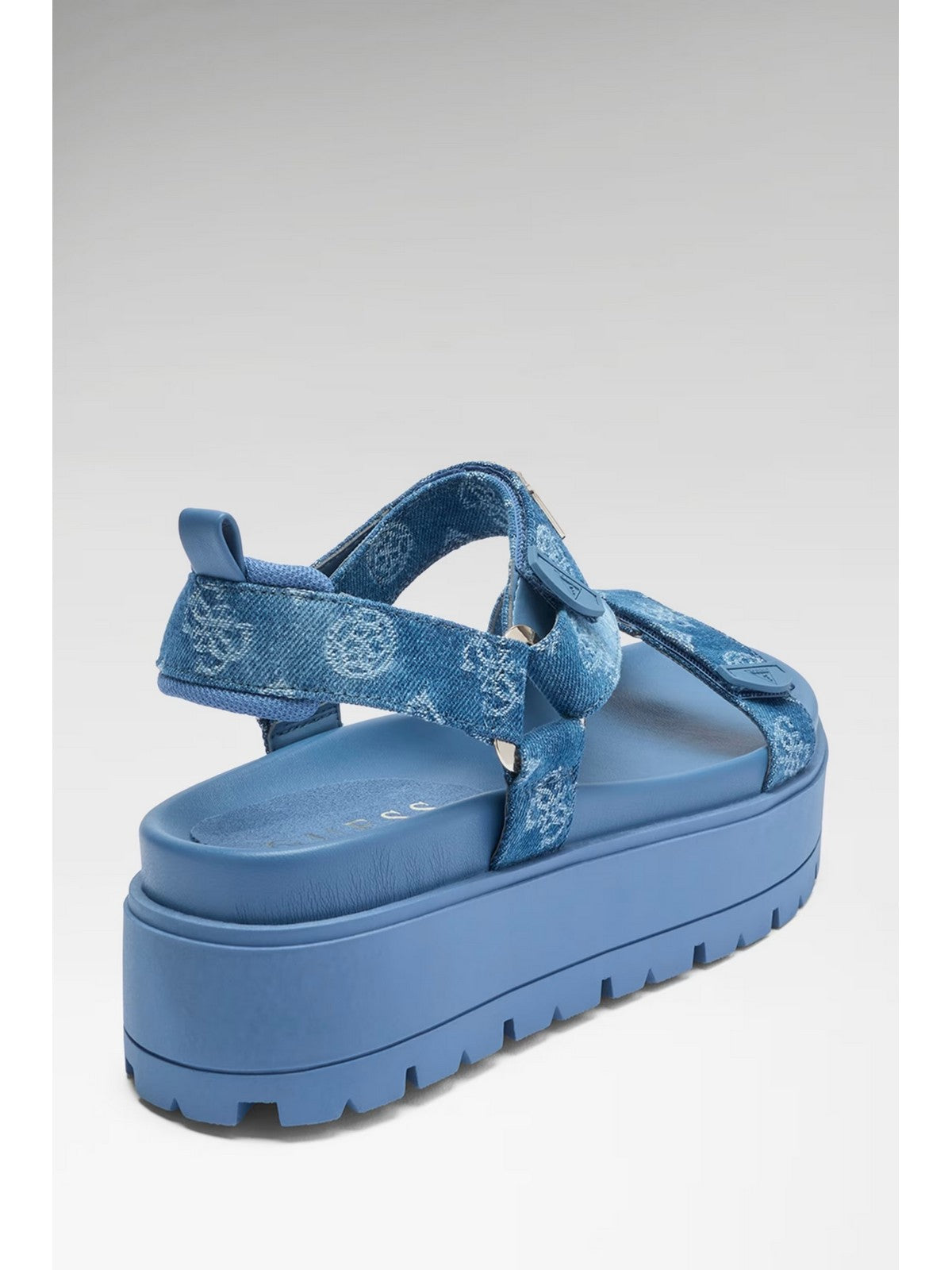 GUESS Sandalo Donna FETTA FLJFTT DEN03 BLUE BLUE gioboutiqueweb