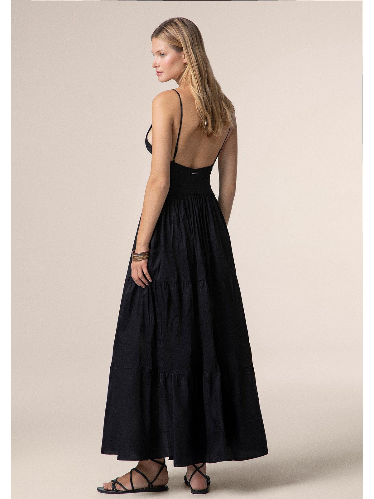 ME FUI Copricostume Donna  MF25-0110BK BLACK gioboutiqueweb