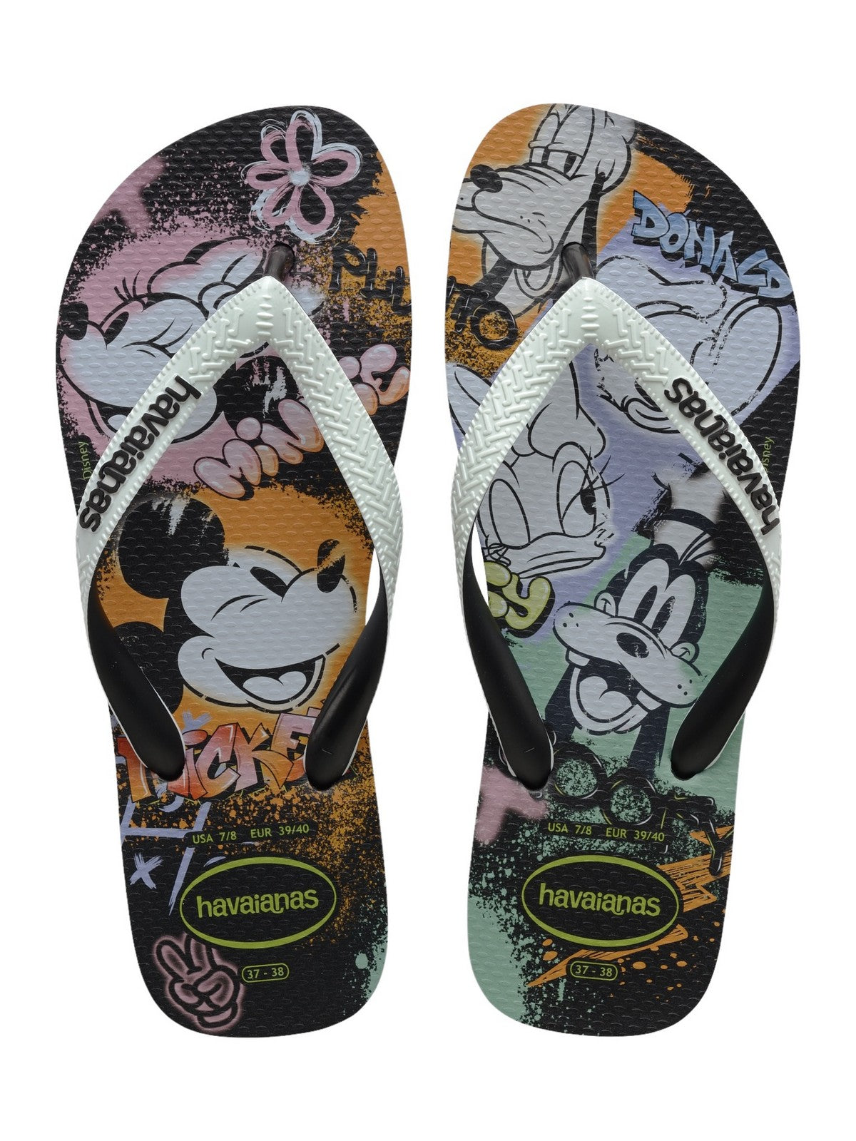 HAVAIANAS Infradito Donna Hav. Disney Stylish 4123500.4747 Nero gioboutiqueweb