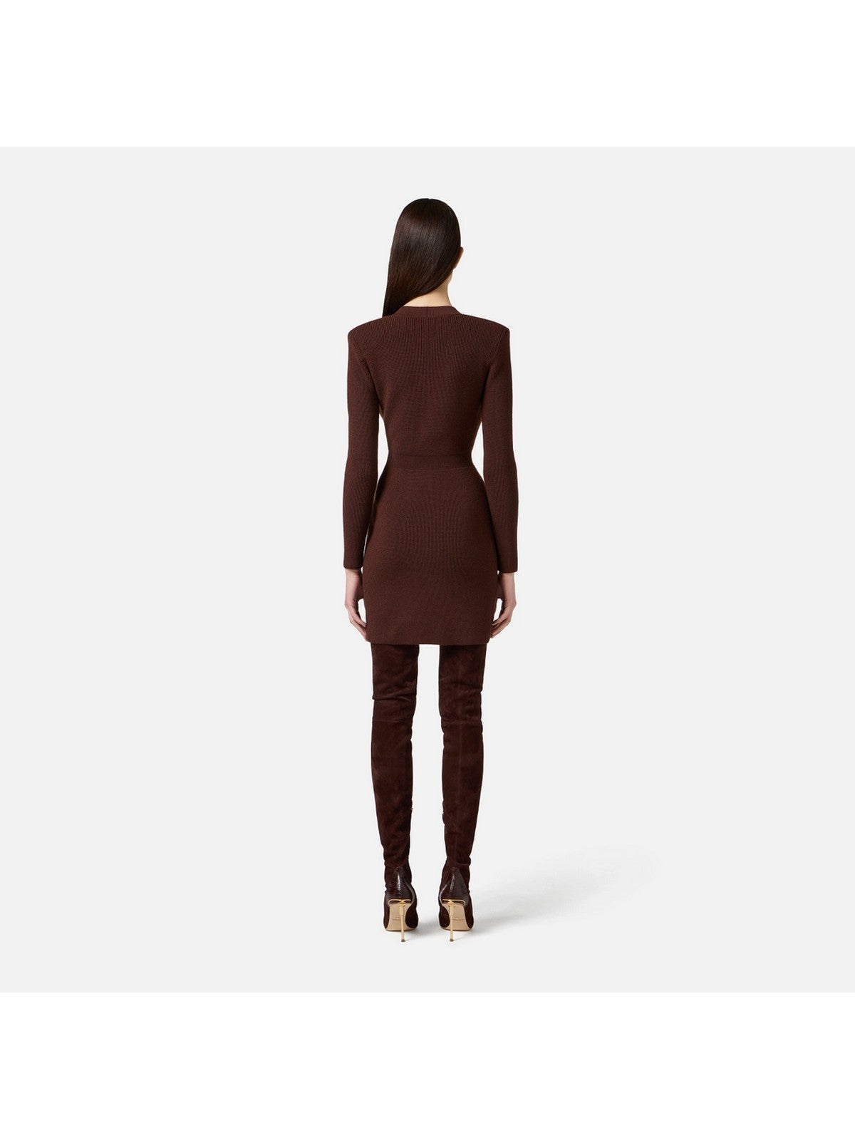 ELISABETTA FRANCHI Abito Donna  AM04S56E2 EA3 COFFEE