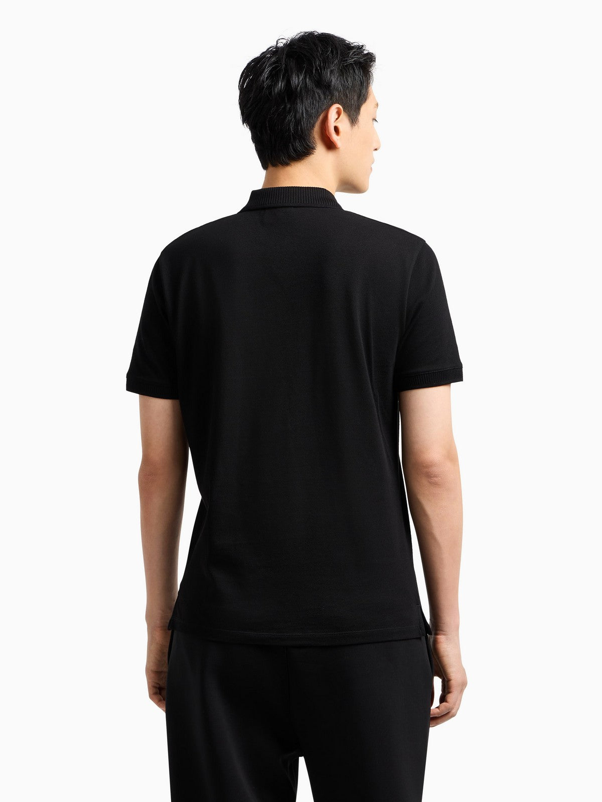 EMPORIO ARMANI Polo Uomo  EM000850 AF12955 UC001 Nero gioboutiqueweb
