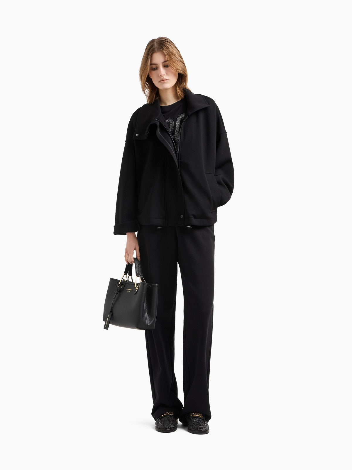 EMPORIO ARMANI Borsa Donna  EW000361 AF12103 MC032 Nero gioboutiqueweb