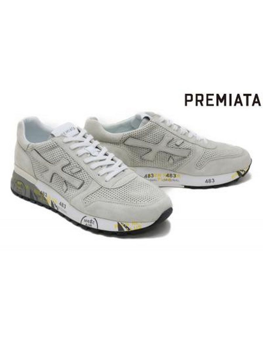 PREMIATA Sneaker Uomo Mick MICK VAR 5687 Beige gioboutiqueweb