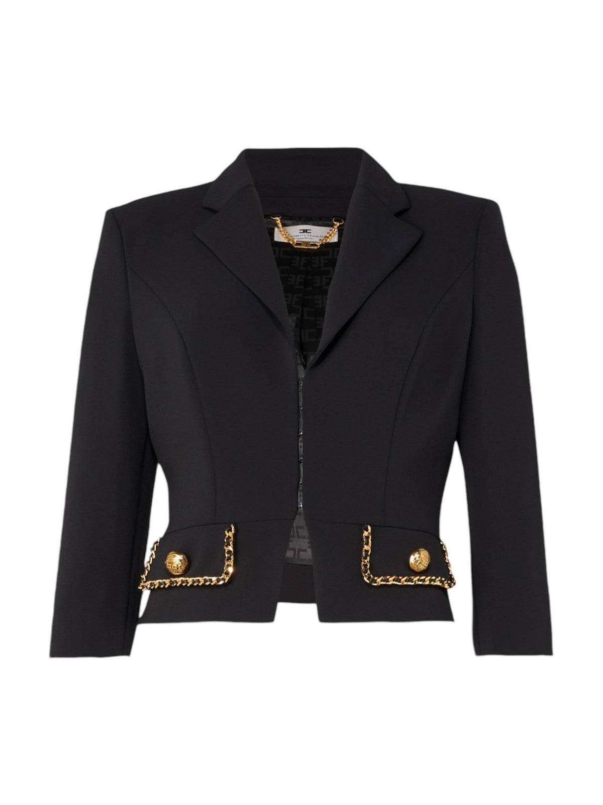 ELISABETTA FRANCHI Veste Femme GIT8546E2 110 Noir