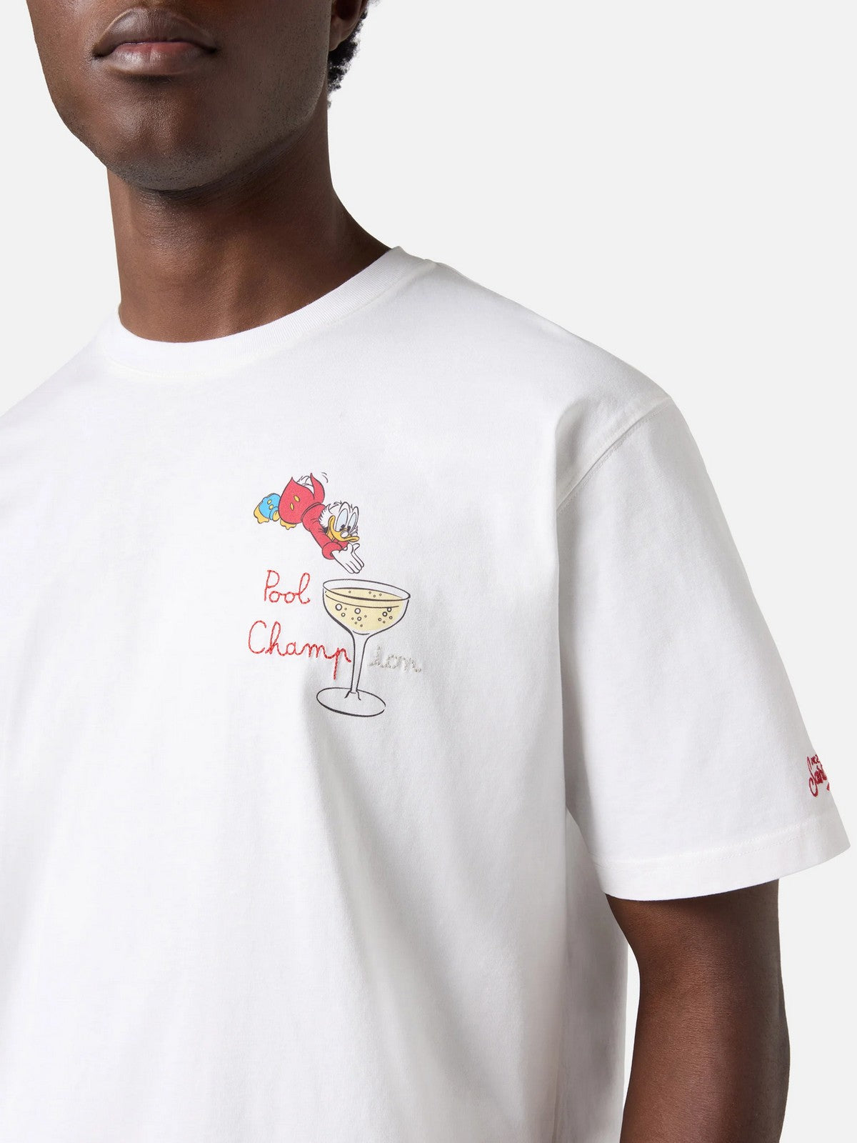 MC2 SAINT BARTH T-shirt Uomo  PORTOFINO 00755L SCROOGE CHAMPION 01N EMB