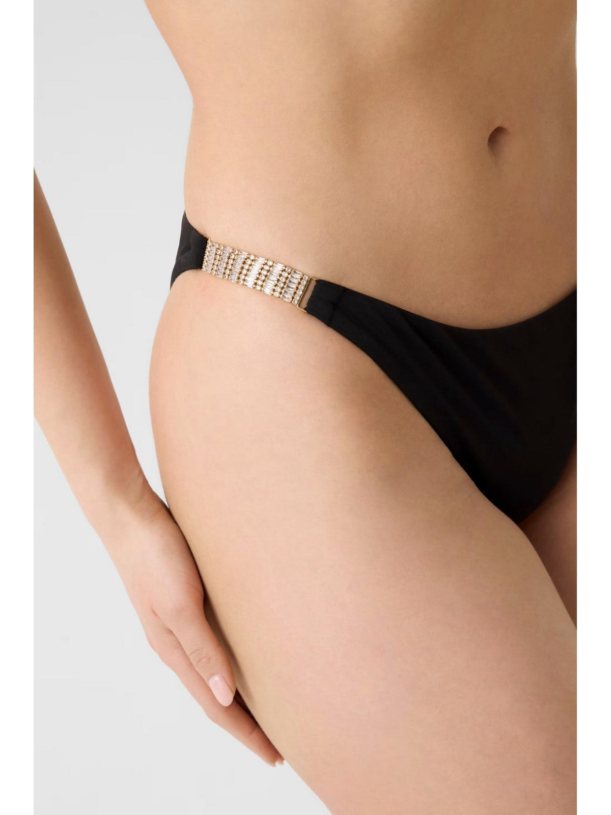 GUESS BEACHWEAR Costume da bagno Donna GAIA BRIEF E6GO26 KG272 JBLK Jet Black A996 gioboutiqueweb