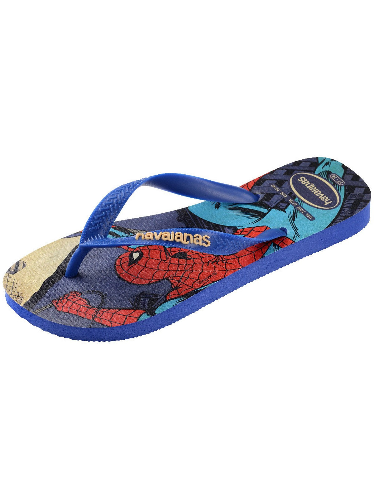 HAVAIANAS Infradito Uomo Hav. Top Marvel Classic 4147012.2711 Blu gioboutiqueweb