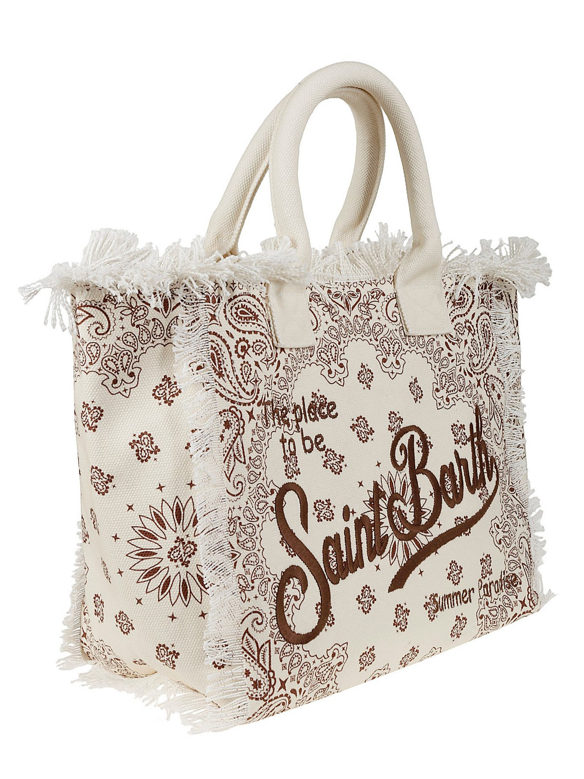 MC2 SAINT BARTH Borsa Donna  VANITY 01544H BANDANNA ROUND 10 EMB gioboutiqueweb