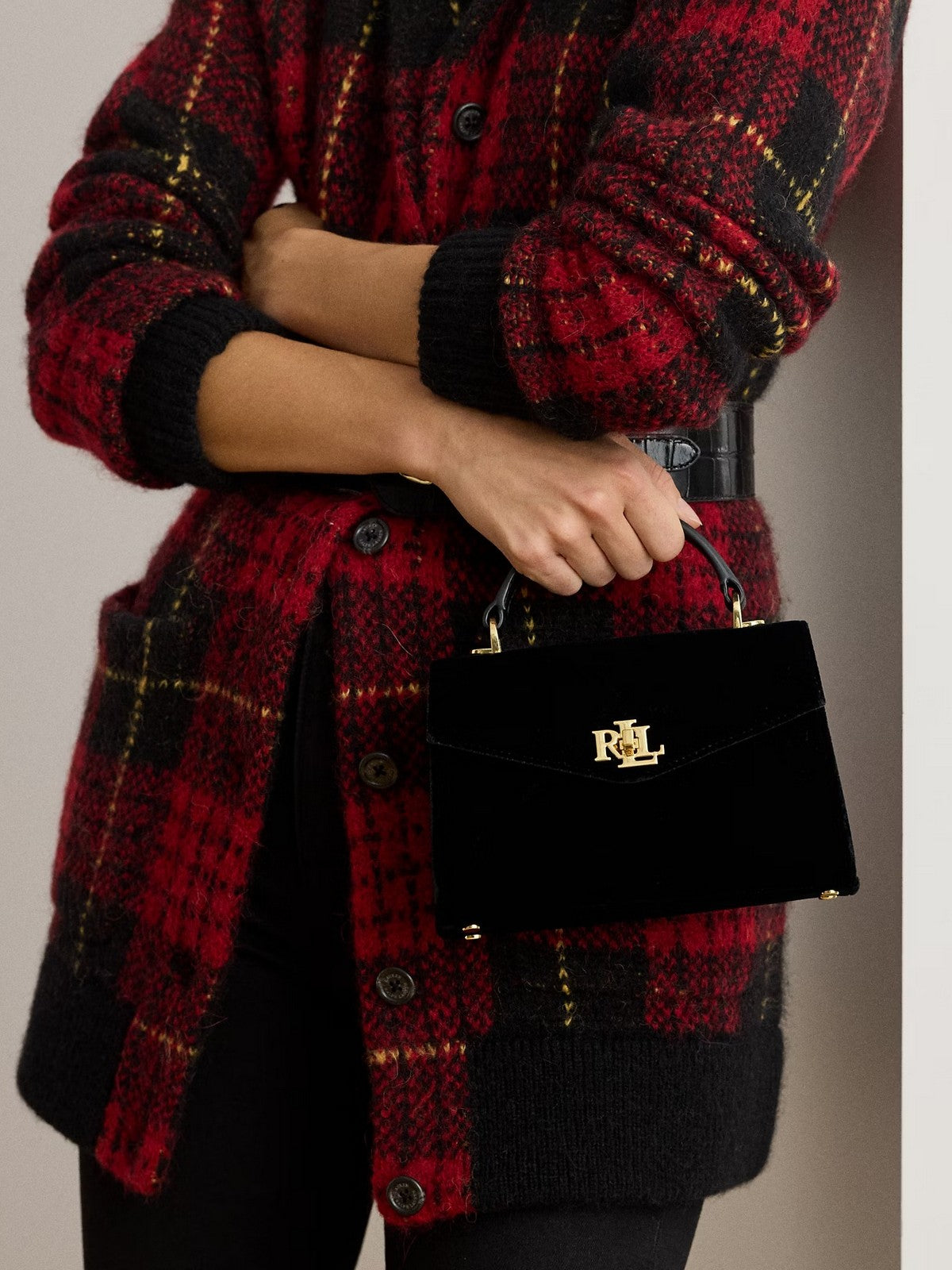 LAUREN RALPH LAUREN Borsa Donna  431980196 001 BLACK