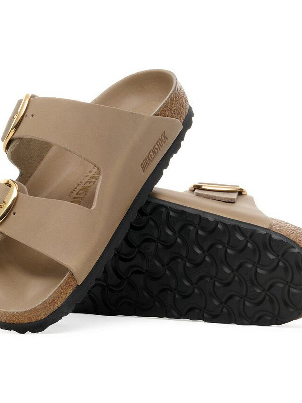 BIRKENSTOCK Sandalo Unisex adulto Arizona Big Buckle tabacco brown, Oiled Leather 1030395 TABACCO BROWN