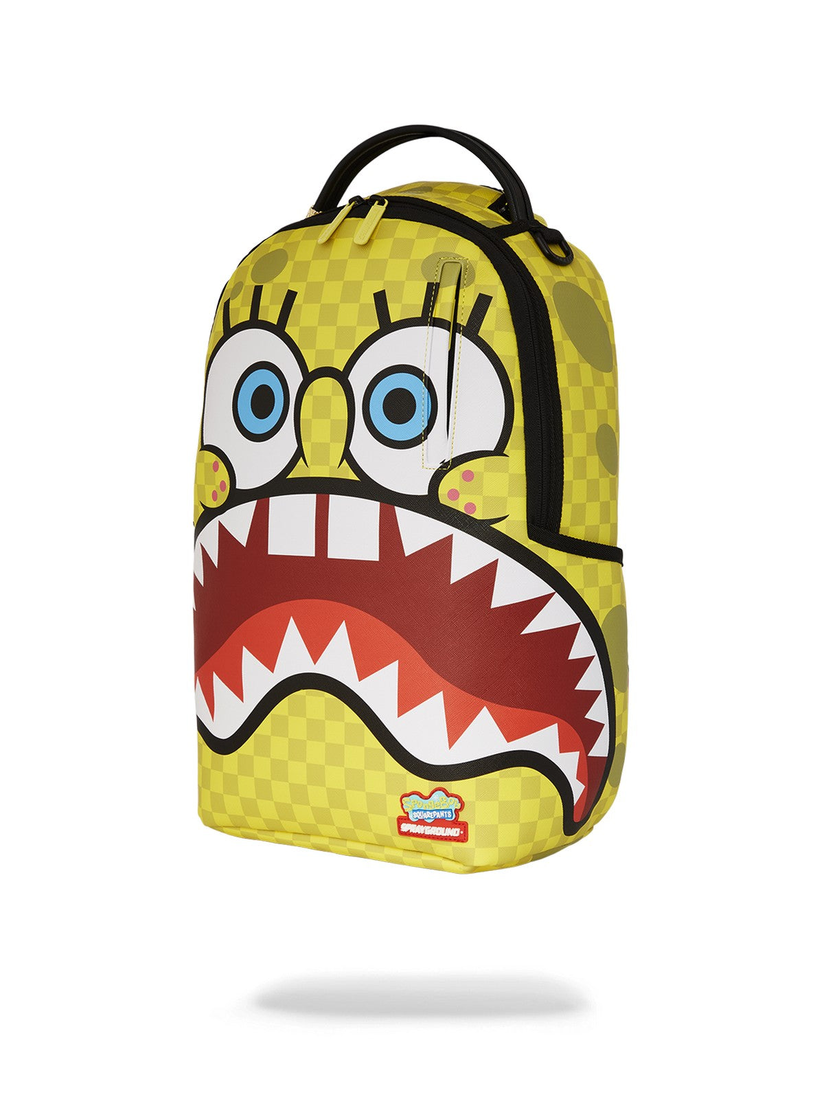 SPRAYGROUND Zaino Uomo SPONGEBOB CHECKERBOB DLXSV BACKPACK 910B7011NSZ GIALLO