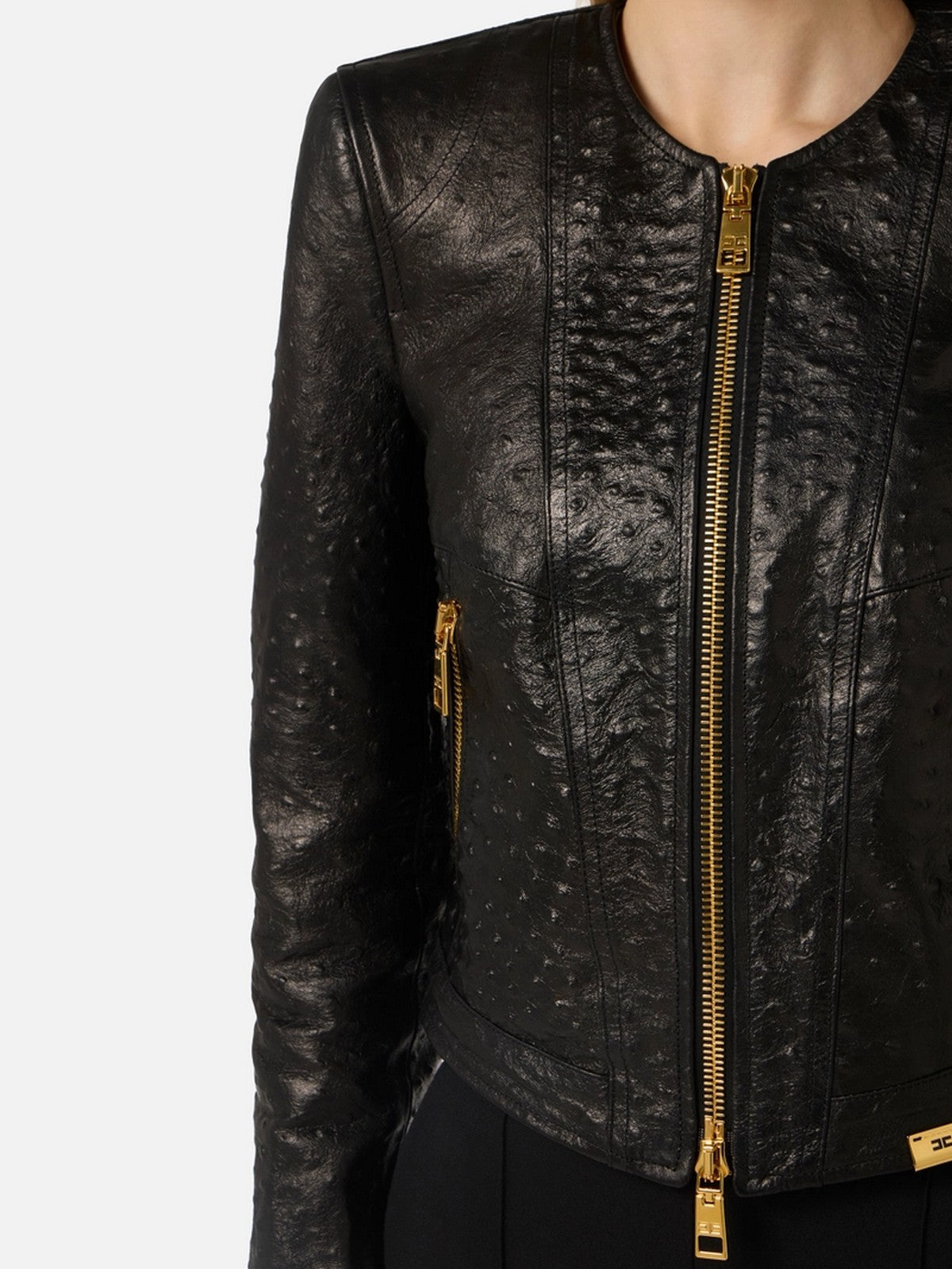 ELISABETTA FRANCHI Giacca Donna  GD56Z62E2 110 Nero