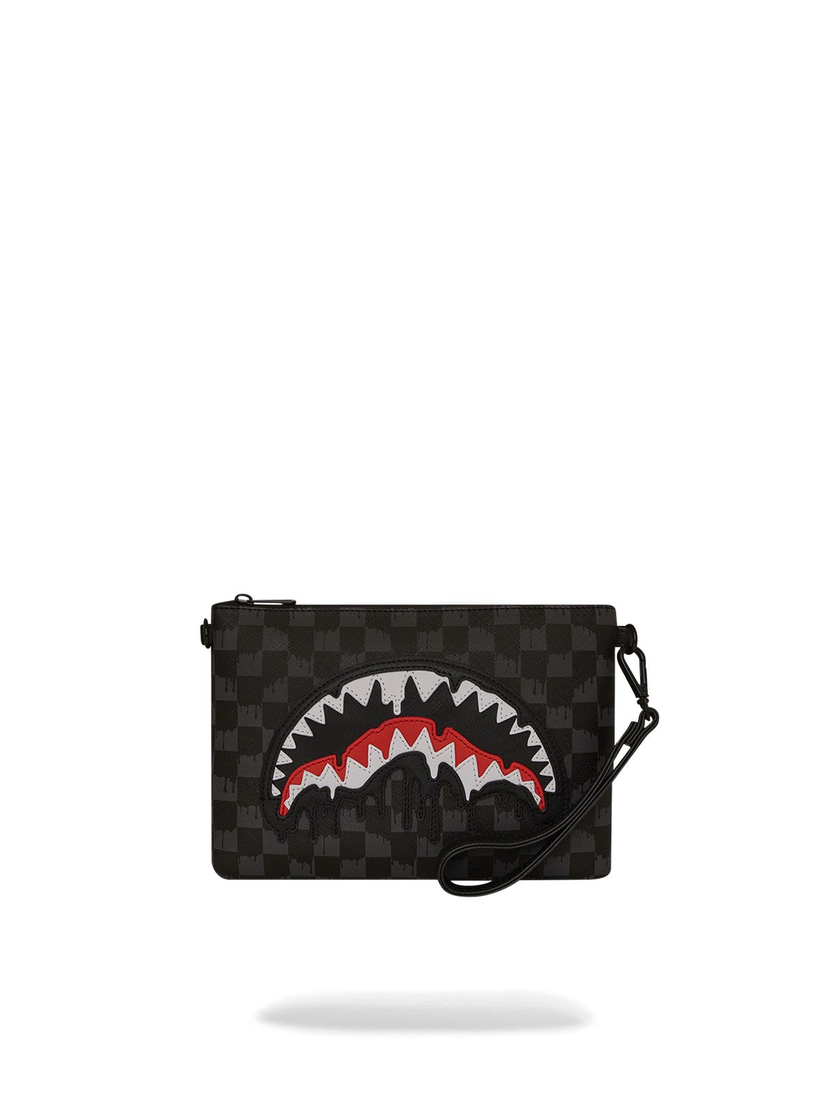 SPRAYGROUND Pochette Uomo DRIPPING SHARKS IN PARIS CROSSOVER CLUTCH 910B7969NSZ Nero