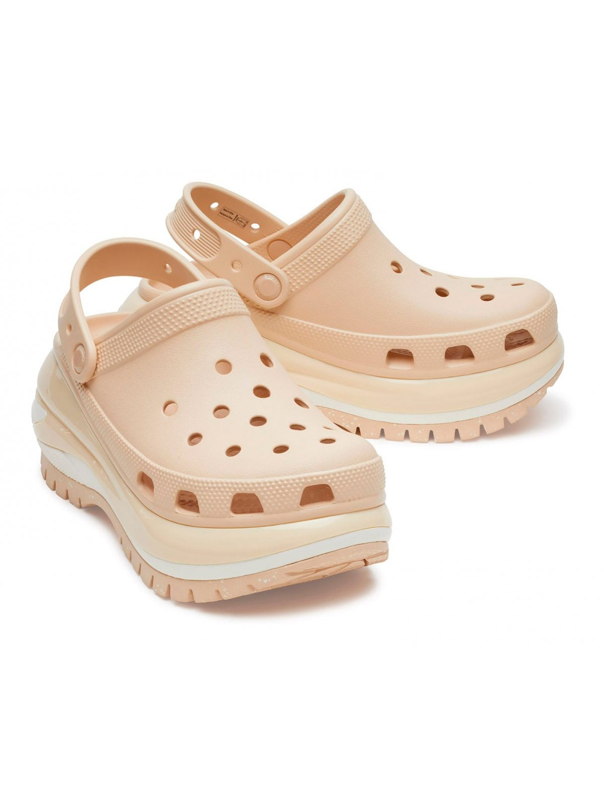 CROCS Ciabatta Donna Classic Mega Crush Clog W 207988 2DS Beige