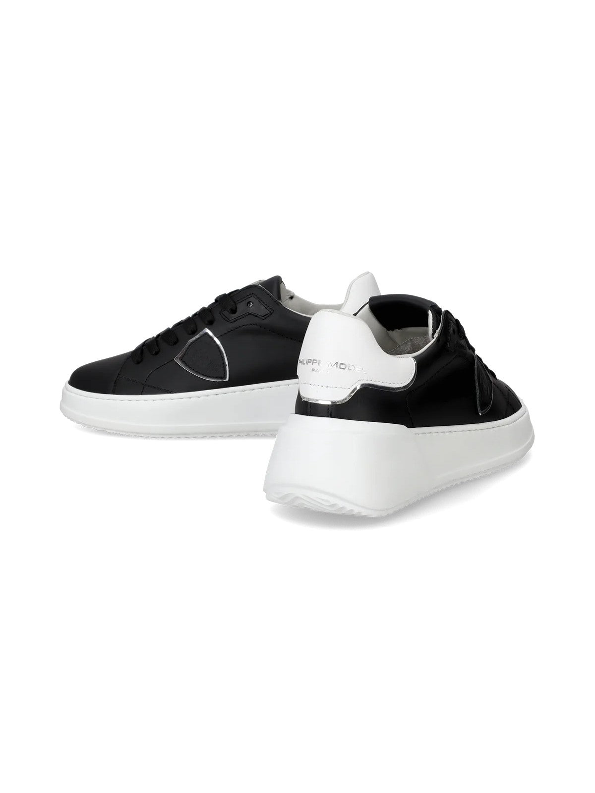 PHILIPPE MODEL Sneaker Donna Tres temple low woman BJLD V005 Nero gioboutiqueweb