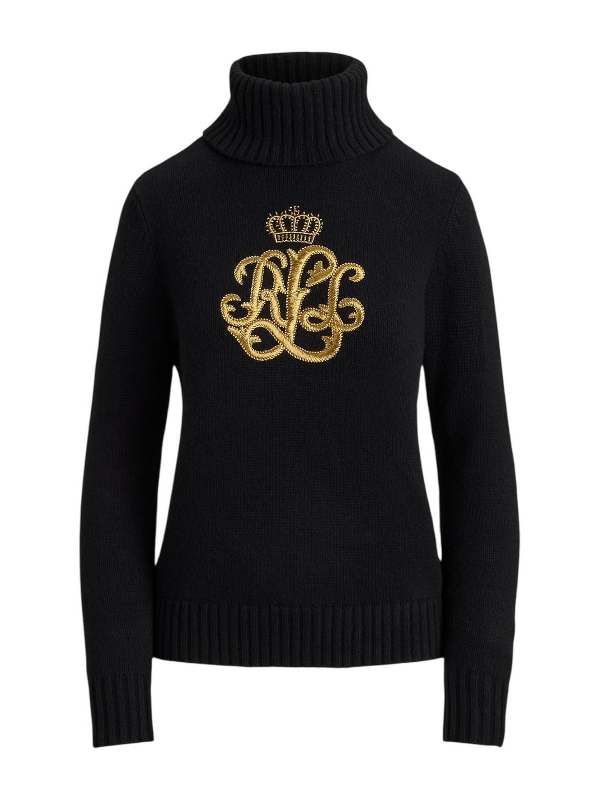 Lauren Ralph Lauren Maglione Dolcevita Woman Kexley-Long Sleeve-Pullover 200979687 001 Black