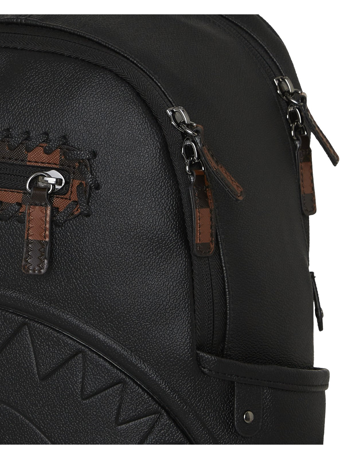 SPRAYGROUND Zaino Uomo DOSE OF CHECK DEUX SAVAGE 910B8013NSZ Nero gioboutiqueweb