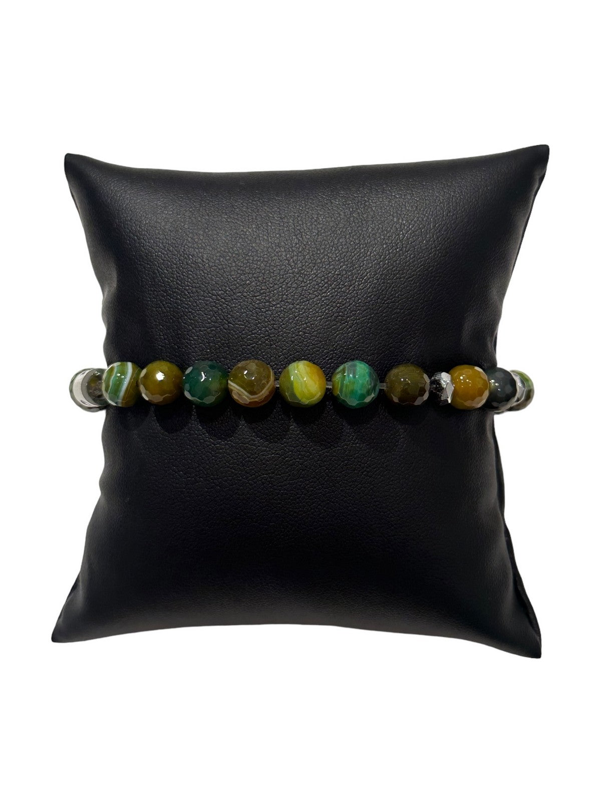 Left-handed adult unisex bracelet Mabrpi-e 10 green