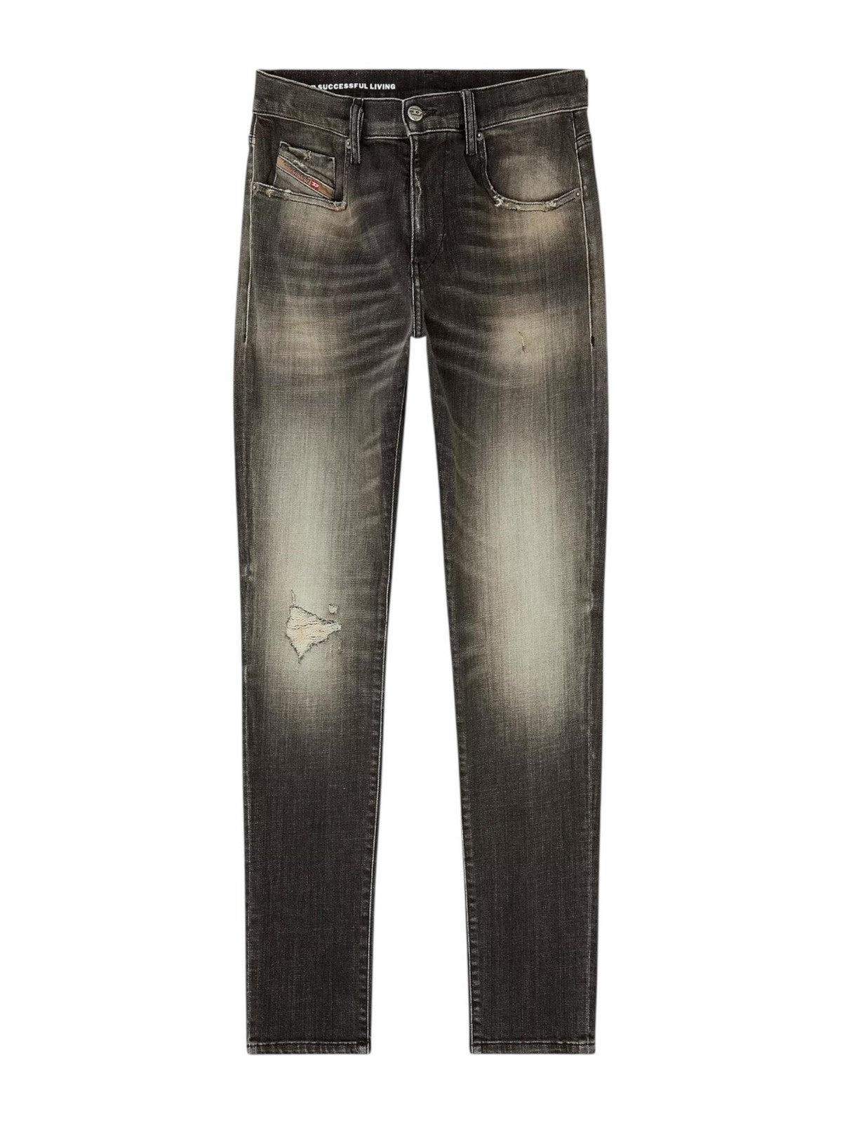 DIESEL Men's Jeans 2019 D-STRUKT L.30 PANTS A03562 09N59 02 008 - BLACK/DENIM