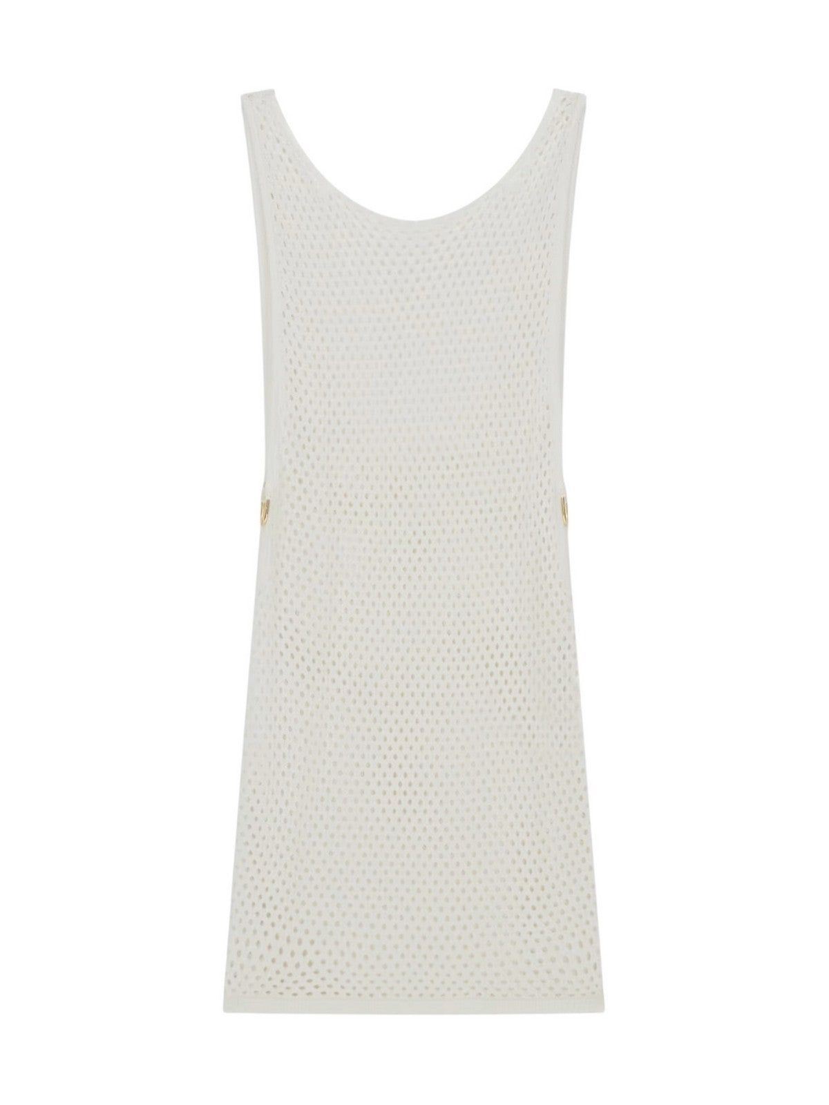 GUESS BEACHWEAR Abito Donna LUNA SLEEVELESS SHORT DRESS E6GK09 Z5632 G1CR PALE PEARL