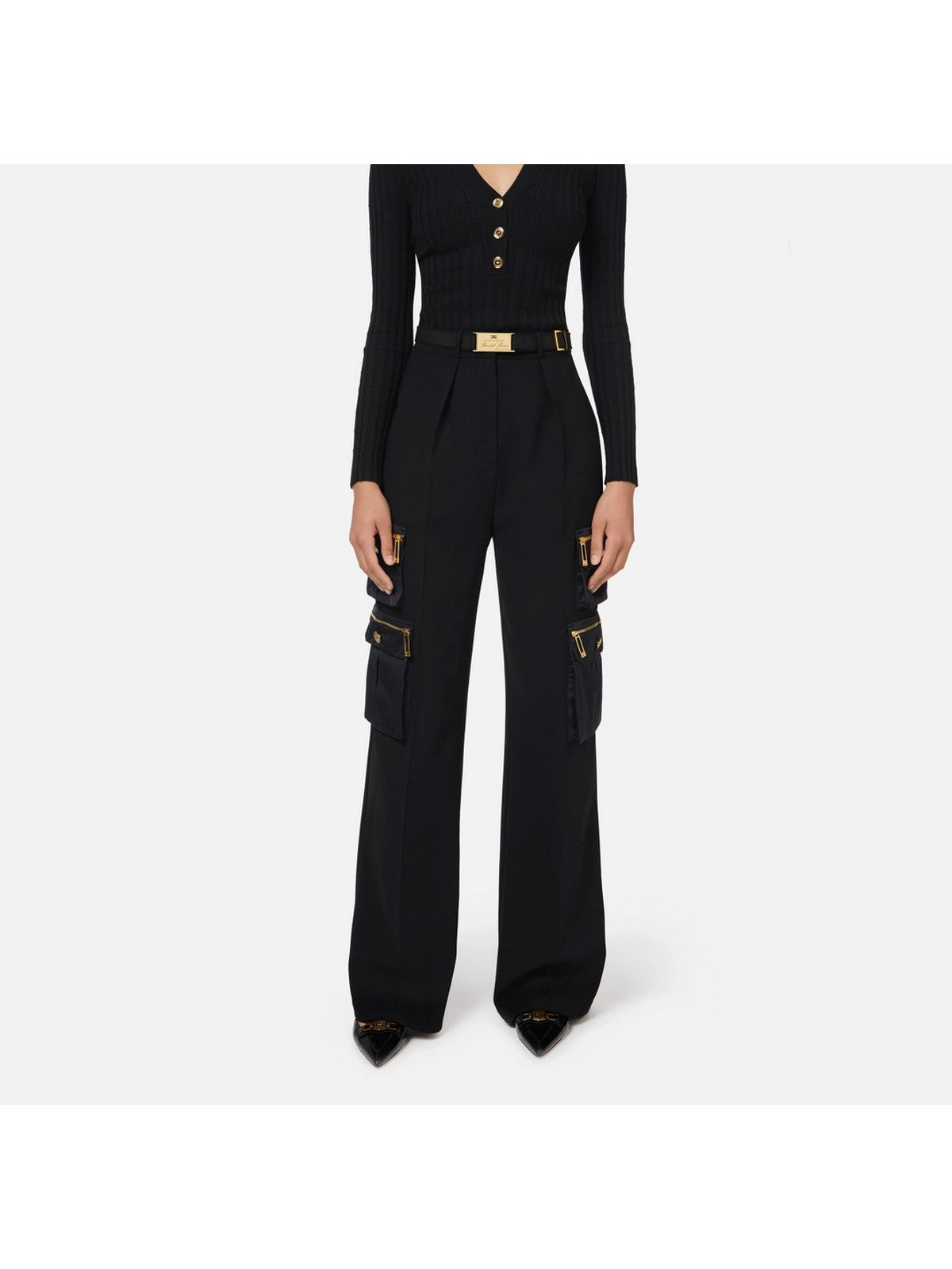 Elisabetta Franchi Pantalone Woman Pa04546E2 110 Black