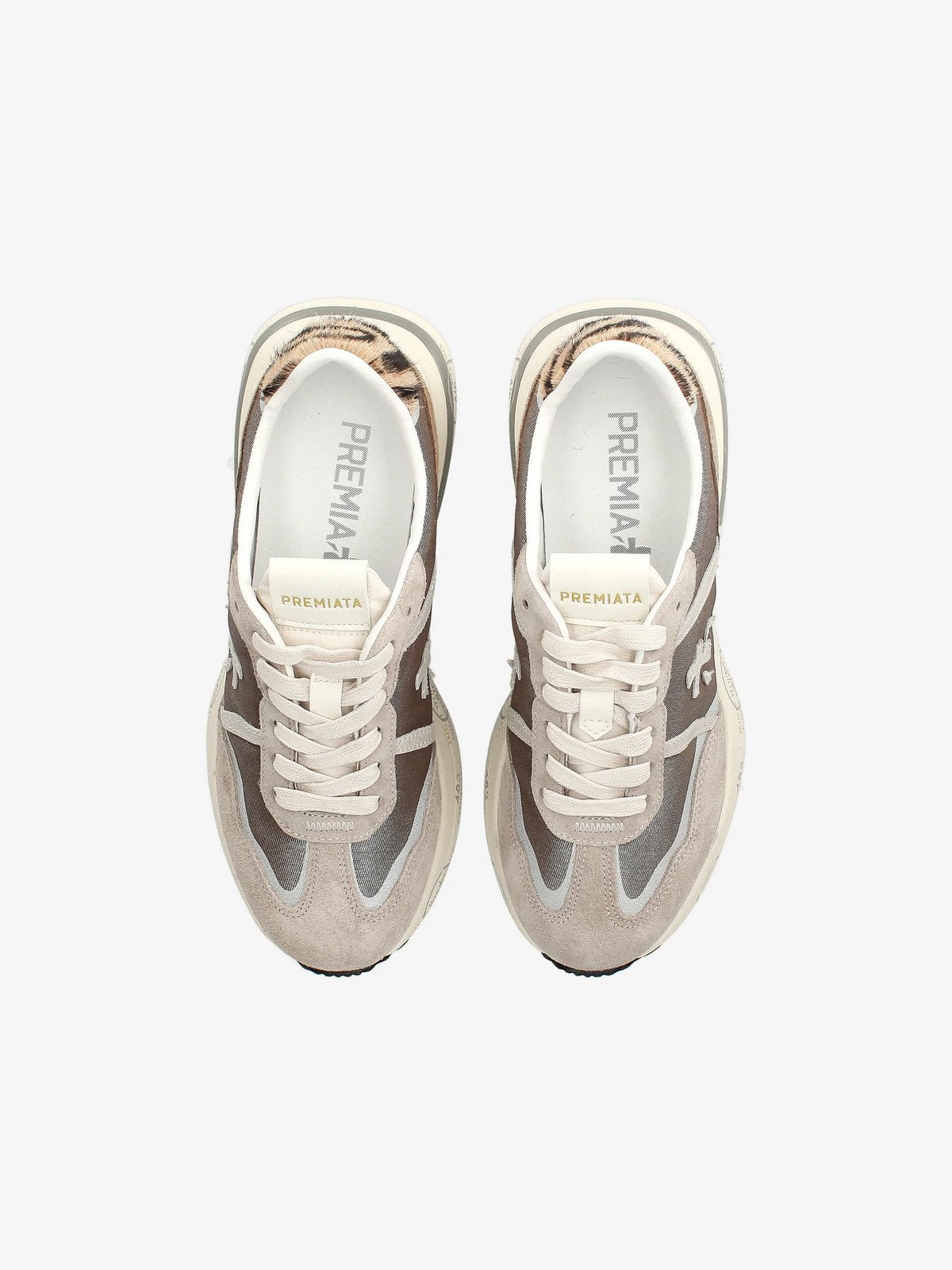 PREMIATA Sneaker Donna  CASSIE VAR 7675 TAUPE/BROWN