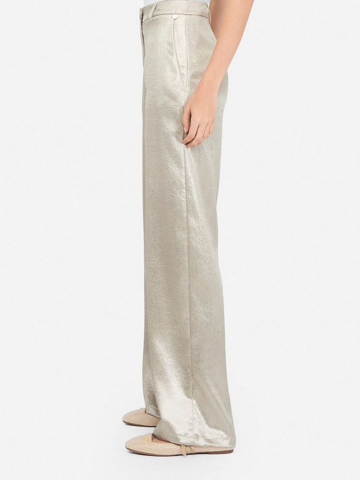 LIU JO BLACK Pantalone Donna  CF5280T002A V9567 Oro