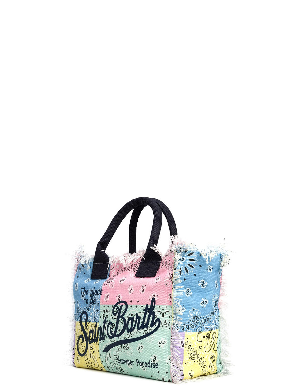 MC2 SAINT BARTH Borsa Donna  VANITY 03277L BANDANNA ROUND COLOR