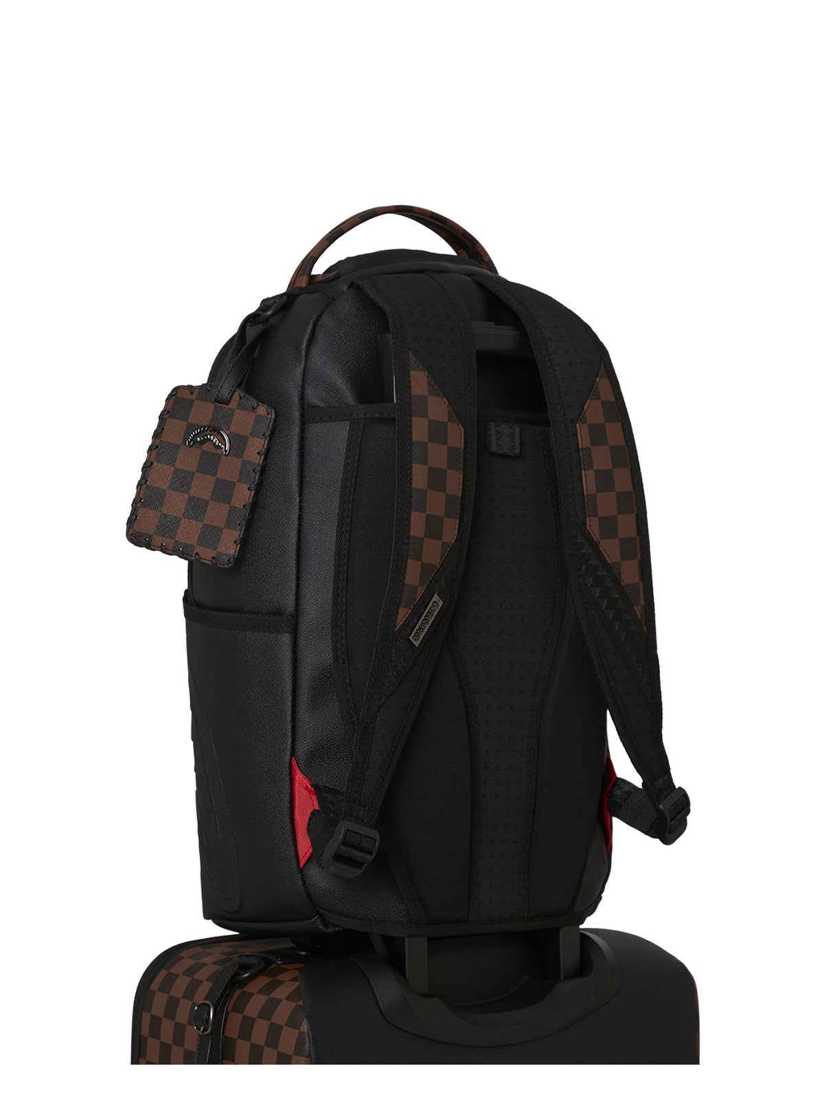 SPRAYGROUND Valigie e Trolley Uomo DOSE OF CHECK DEUX CARRY-ON LUGGAGE 910CL272NSZ Nero gioboutiqueweb