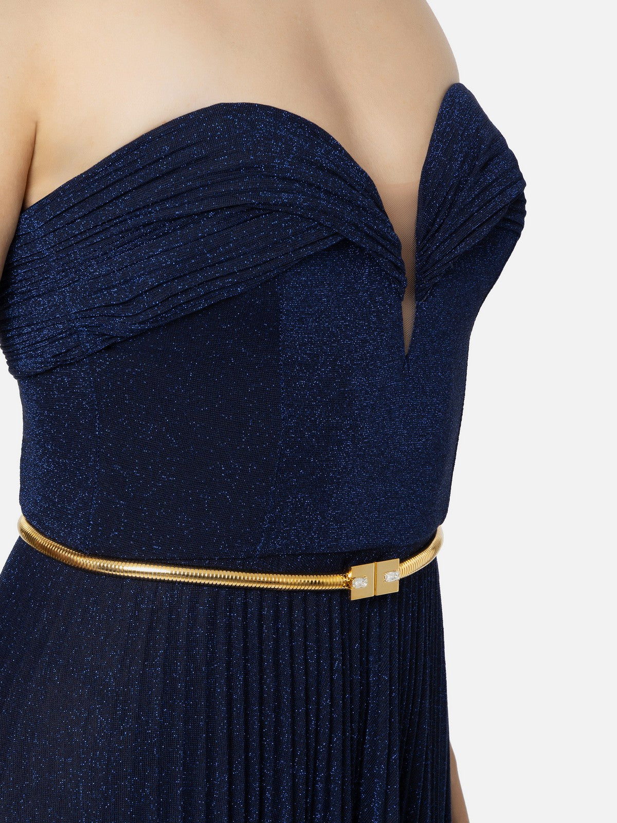 ELISABETTA FRANCHI Robe des femmes AB62847E2 B75 Bleu