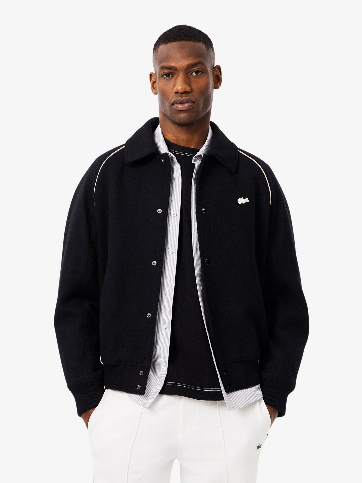 LACOSTE Giubbino Uomo  BH5841 031 Nero